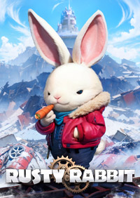 2.5Dサイドスクロールアクションゲーム『Rusty Rabbit(ラスティ・ラビット)』キービジュアル